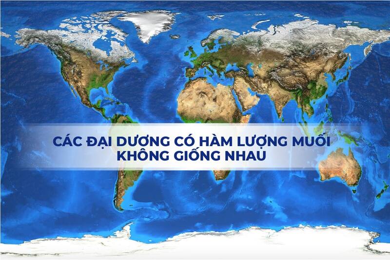 Độ mặn nước biển thay đổi theo lượng mưa, bốc hơi, dòng chảy và vị trí địa lý. 