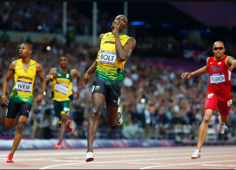 Kỷ lục 9,58 giây của Usain Bolt là kết quả của khả năng tăng tốc, sải chân dài, tần số bước và khả năng duy trì vận tốc ở mức rất cao.