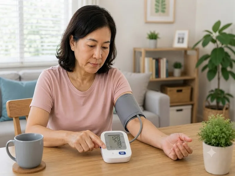 Đo huyết áp thường xuyên tại nhà giúp theo dõi chỉ số sức khỏe và phát hiện sớm những thay đổi bất thường.